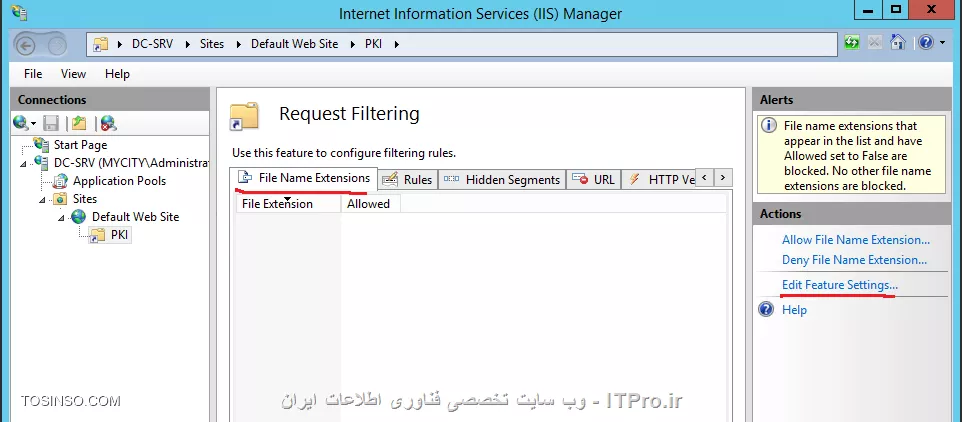 آموزش جامع PKI در مایکروسافت و Active Directory Certificate Services : قسمت سوم