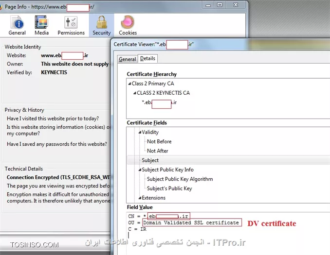وب سایت توسینسو