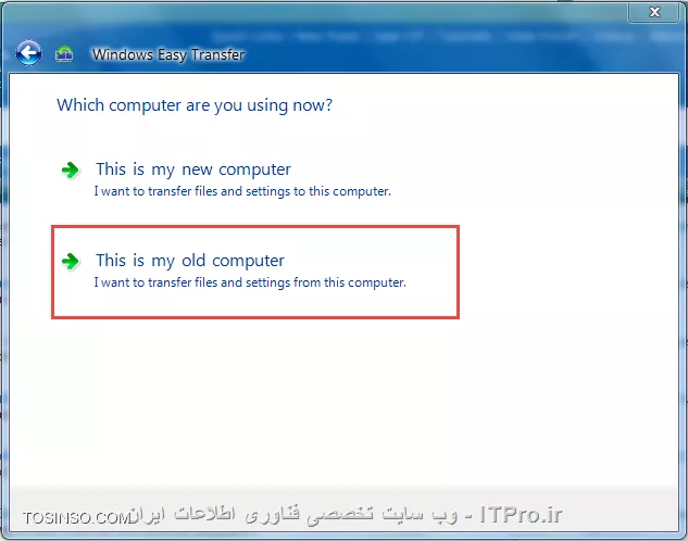درود به همه دوستان خوب ITPRO ، با دومین جلسه از سری آموزش های مدارک بین المللی مایکروسافت موسوم به MCSA  در خدمت عزیزان هستم. در جلسه اول و قبل، ما در مورد انواع نسخه های ویندوز 8 و ویژگی های هر کدام از آنها بحث کردیم. در این جلسه اما، مبحث اصلی ما حول محور چگونگی نصب ویندوز و انواع روش هایی که در این زمینه کاربرد دارند خواهد چرخید. پس با ما باشید.

!! نکات مهم پیش از نصب ویندوز
فرض کنید ادمین شبکه ای بزرگ شده اید که در آن 500 کامپیوتر قدیمی با ویندوز XP وجود دارد، و بر اساس سیاست های کلی شرکت قرار است تمامی این سیستم ها به ویندوز 8  تغییر و ارتقا یابند. پس قطعا به سخت افزارهای پر قدرت تری نیازمند خواهیم بود تا چنین عملیاتی را انجام دهیم. حال اگر شما بدون هیچ بررسی فنی دقیق بر روی سیستم های فعلی شرکت، درخواست خرید سخت افزار یا نرم افزار برای 500 عدد کامپیوتر نمایید و پس از ارتقا متوجه شوید که فلان نرم افزار یا سخت افزار با تمام آن 500 کامپیوتر جدید سازگاری ندارد چه خواهد شد؟ یک فاجعه بزرگ که ممکن است به اخراج شما بیانجامد. خوشبختانه مایکروسافت برای حل این مشکل تدابیر خاصی را در نظر گرفته است که از جمله مهم ترین آنها می توان به موارد زیر اشاره نمود:

!! بررسی کلاینت ها با استفاده از Windows AIK
Windows AIK (WAIK) نام مجموعه ابزارهایی ست که مایکروسافت به کاربران ارائه نموده تا پیش از ایجاد هر گونه تغییر بر روی کامپیوتر یا مجموعه ای از کامپیوترها، به بررسی وضعیت آنها از لحاظ سخت افزاری و نرم افزاری پرداخته و از اینکه آنها قابلیت نصب ویندوز 8 را دارند مطمئن می گردد. بدین صورت که WAIK با بررسی وضعیت فعلی سخت افزارهای کامپیوتر و نیز سنجش قدرت آن، گزارشی را در این زمینه به ما ارائه خواهد داد و به ما خواهد گفت که آیا سخت افزارها و نرم افزارهای فعلی قابلیت ارتقا به ویندوز 8 را خواهند داشت یا خیر! آموزش کار کردن با این برنامه در جلسات بعدی به شما عزیزان داده خواهد شد. اما در اینجا تنها دانستن نام آن بسنده می کند.

!! انتقال دادن فایل های مهم ویندوز
بسیار مهم است که پیش از نصب ویندوز 8، اگر احیانا فایل و یا فایل هایی بر روی Desktop، My Documents یا درایو ویندوز فعلی (مثلا درایو C) داشته باشیم، ابتدا آنها را به درایوی دیگر منتقل کرده، چرا که اگر ویندوز 8 را بدون آپگرید کردن و به تازگی بخواهیم نصب کنیم، تمامی فایل هایی که در مسیرهای ذکر شده وجود داشته باشند، در حین عملیات نصب حذف و غیر قابل بازگشت خواهند شد. شایان ذکر است که در اینجا منظور از اسناد مهم، بیشتر فایل های موجود در My Documents و Desktop بوده، و برنامه های فعلی ویندوز مورد توجه نمی باشد.از رایج ترین روش ها برای انتقال فایل می توان به هارد دیسک های اکسترنال، حافظه های فلش، و نیز CD و DVD اشاره کرد، که فرد با رایت آنها بر روی CD و DVD، و یا انتقال آنها به حافظه های جانبی از حذف شدن احتمالی آنها جلوگیری به عمل خواهد آورد.

از دیگر روش های موجود، بهره گرفتن از برنامه های جانبی همچون USMT و نیز Windows Easy Transfer موسوم به WET می باشد. این برنامه های نیز برای انتقال فایل های مهم به جایی دیگر به غیر از کامپیوتر فعلی کاربر داشته و مورد استفاده قرار می گیرند. شایان ذکر است که در این قسمت، تمرکز ما بر روی WET بوده، و نحوه کار کردن با USMT در آینده به شما عزیزان آموزش داده خواهد. برای شروع به کار با WET ابتدا نیاز به تهیه کابل مخصوصی به نام Windows Easy Transfer Cable داریم. این کابل که نوع خاصی از کابل USB می باشد را می توانید در تصویر زیر ببینید: 
<center>
||http://tosinso.com/files/get/8be7d359-a7e6-4c60-ba9c-c3b05e9f5e10||
<center>
پس از تهیه کابل فوق، دو سرکابل را به پورت های USB دو کامپیوتری که قصد انتقال اطلاعات بین آنها را داریم وصل می کنیم. سپس در ویندوزی که قصد داریم اطلاعات آن را به ویندوز جدید منتقل نماییم، با رفتن به منوی Start و سپس قسمت System Tools بر روی Windows Easy Transfer کلیک کرده تا برنامه مذکور باز شود. در اینجا فرض ما بر این است که قصد انتقال فایل از ویندوز 7 به ویندوز 8 را داریم: ابتدا منوی Start ویندوز 7 را باز کرده، و سپس عبارت Windows Easy Transfer را در آن تایپ کرده تا برنامه باز شود
<center>
||http://tosinso.com/files/get/afdf3c37-6ca1-4645-94cf-fbe4931a9fb9||
<center>
پس از باز شدن برنامه بر روی کلید Next کلیک کرده تا به صفحه بعد برویم
<center>
||http://tosinso.com/files/get/b00512f9-659f-4a60-affc-34b88aa872ce||
<center>
در این قسمت از بین گزینه های پیش رو، گزینه اول، یعنی An Easy Transfer Cable را انتخاب می نماییم
<center>
||http://tosinso.com/files/get/cbbe4536-be69-4fb6-b359-5deb9c2dbff3||
<center>
در مرحله بعد گزینه This is my old PC را انتخاب و Next می کنیم
<center>
||http://tosinso.com/files/get/941bded3-dc35-45e5-962c-138aa90412af||
<center>
سپس در این مرحله ویندوز شروع به اسکن کامپیوتر قدیمی (ویندوز 7) کرده و هر آنچه را که قابلیت انتقال داشته باشد برای ما لیست خواهد نمود.
<center>
||http://tosinso.com/files/get/3771735b-fecf-43e1-a295-d04f09374bd5||
<center>
ما نیز مواردی را که WET برایمان لیست کرده را انتخاب و بر روی Next کلیک می نماییم
<center>
||http://tosinso.com/files/get/80c0114d-fadf-4945-b3d4-860639069d4f||
<center>
همان طور که در تصویر بالا نیز مشاهده می نمایید ویندوز پیشنهاد گرفتن پشتیبان از یوزرهای کامپیوتر فعلی و نیز پوشه های به اشتراک گذاشته شده را به ما داده، که ما نیز بدون ایجاد تغییری در آن، این موارد را پذیرفته و سپس بر روی Next کلیک می نماییم.در صفحه بعد WET برای رمزنگاری فایل هایی که از آنها پشتیبان خواهد گرفت، از ما می خواهد تا پسوردی دلخواه و نیز مسیری برای ذخیره فایل پشتیبان وارد کنیم، که ما نیز پس از وارد کردن پسورد و دادن مسیر مورد نظر برای ذخیره فایل، در نهایت بر روی Save کلیک کرده تا فرایند پشتیبان گیری آغاز گردد.
<center>
||http://tosinso.com/files/get/7081ea72-bb33-465d-9256-996b30b0c91b||
||http://tosinso.com/files/get/0e413bae-afb6-4cd9-b20d-6d10213b1f09||
||http://tosinso.com/files/get/ffacec91-1cbc-486a-98e3-6ed89cdafe24||
||http://tosinso.com/files/get/bdf1a7ea-24b5-48ed-972c-4b6f2267a87a||
<center>
حال که پشتیبان گیری با موفقیت به اتمام رسید، وقت آن رسیده تا ویندوز قدیمی یعنی 7 را حذف، و اقدام به نصب ویندوز 8 نماییم. مراحل نصب ویندوز 8  در جلسه آتی مورد بحث قرار خواهدگرفت.اینک پس از بوت شدن ویندوز 8 و شروع به کار آن، مجددا برنامه Windows Easy Transfer را باز کرده تا عملیات بازگردانی اطلاعات پشتیبان گرفته شده را با هم انجام دهیم: پس از انتقال کلیه فایل ها با موفقیت، و نصب ویندوز 8 بر روی کامپیوتر قدیمی،  اکنون بایستی فایل های پشتیبان گرفته شده را مجدد به آن کامپیوتر بازگردانیم. بدین منظور دوباره برنامه Windows Easy Transfer را باز کرده و با توجه به اینکه فایل های پشتیبان گرفته در کجا ذخیره شده اند اقدام به بازگردانی آنها می نماییم. در زیر می توانید مراحل را مشاهده نمایید:
<center>
||http://tosinso.com/files/get/14bb32e1-1b18-487b-b714-6405b975e230||
||http://tosinso.com/files/get/ed83c40a-8e63-4500-b3d4-d219720254e8||
||http://tosinso.com/files/get/4cae54cb-2e7c-48ea-bcca-aae043f9a7a4||
<center>
در اینجا از ما پرسیده می شود که آیا فایل پشتیبان را بر روی هارد دیسک کامپیوتر یا هارد اکسترنال ذخیره کرده اید؟ و ما با زدن Yes با آن موافقت کرده و Next می کنیم.
<center>
||http://tosinso.com/files/get/2b02a672-6d14-47bc-a1b0-e26a89e03feb||
<center>
آدرس محلی را که فایل پشتیبان گرفته شده را بر روی آن ذخیره کرده ایم داده، و بر روی Open کلیک می کنیم ، در قسمت بعد پسوردی را که در مراحل اولیه کار برای فایل بکاپ در نظر گرفته بودیم را وارد و Next می کنیم.
<center>
||http://tosinso.com/files/get/e1e745b3-e831-4295-a7df-5dad5dcfc027||
<center>
در پایان نیز بر روی دکمه Transfer کلیک کرده تا فرایند انتقال شروع گردد
<center>
||http://tosinso.com/files/get/6b6dcf10-389f-4fc3-8290-e15551da6574||
||http://tosinso.com/files/get/d1c8f8f3-9c0c-4f2d-8434-83d251e639f3||
<center>
پس از پایان یافتن مراحل بازگردانی نیز، اگر بخواهیم گزارش مربوطه و نیز جزییات کار را ببینیم بر روی See what was transferred کلیک و یا در غیر این صورت بر روی دکمه Close کلیک می کنیم.توجه داشته باشید که تمامی مراحل بالا برای پشتیبان گرفتن از یوزرهای موجود بر روی کامپیوتر فعلی، و نیز پوشه های به اشتراک گذاشته شده و نیز موارد مشابه به کار رفته بود.

!! بررسی صحت کارکرد درایورهای ویندوز فعلی با ویندوز 8
دومین موردی که پیش از نصب ویندوز بایستی مورد توجه قرار داد، درایورهای کامپیوتر قدیمی می باشد، بدین معنی که ادمین بایستی پیش از ارتقا، از اینکه سخت افزارهای موجود قابلیت کار کردن بر روی ویندوز 8 را داشته اطمینان حاصل نماید، در نتیجه ادمین موظف است تا پیش از نصب ویندوز کامپیوترهای شرکت، هوشمندانه کلیه سخت افزارهای موجود کامیپوترها به همراه درایورهای آن را تست نماید، تا در صورت نیاز سخت افزارهای جدید تهیه کند، و اگر نیز نیازی به تهیه سخت افزار جدید نبود، به سخت افزارهای فعلی بسنده نماید. برنامه ای که مایکروسافت برای این کار در اختیارمان گذاشته ابزارکی با نام Signature Verifier می باشد. این ابزارک کلیه درایورهای مربوط به سخت افزرهای کامپیوتر را تک به تک بررسی و در صورت مورد داشتن آنها با ویندوز و عدم سازگاری، آن را به ما اعلام خواهد کرد. بدین منظور ابتدا کنسول CMD (Command Prompt) را باز کرده و با تایپ Sigverif.exe برنامه مربوطه برایمان باز خواهد شد.
<center>
||http://tosinso.com/files/get/13b2663d-ce89-44d6-9e80-64d982eda0ce||
<center>
ضمن این که بایستی توجه داشت که در صورت وجود هر گونه خلل یا ناسازگاری در درایورهای فعلی کامپیوتر، این ابزارک آن را به شما نمایش داده، که در این صورت بایستی نسبت به رفع ایراد درایور و یا جایگزین کردن سخت افزار مربوطه اقدام نماییم.
<center>
||http://tosinso.com/files/get/f405c5b4-ac69-4aec-9588-03c9078d2f67||
||http://tosinso.com/files/get/62482703-86f1-4172-9b4e-02df4c6f79ec||
||http://tosinso.com/files/get/568ae354-0458-4522-90f8-899357fa6ed3||
<center>
اکنون که کلیه موارد لازم برای نصب ویندوز 8  را با هم مورد بررسی قرار دادیم و از عدم وجود هرگونه عیب و ایراد احتمالی رد سیستم مطمئن شدیم، زمان آن فرا رسیده تا شروع به نصب ویندوز 8 نماییم. مراحل و هم چنین توضیحات مربوط به نصب ویندوز 8 در جلسه بعدی خدمت عزیزان ارائه خواهد شد.
<left>
شاد باشید و سربلند
<left>

نویسنده : اسحاق احمدپور
منبع :| جزیره سرویس های شبکه مایکروسافت وب سایت توسینسو::https://tosinso.com/microsoft|
هرگونه نشر و کپی برداری بدون ذکر منبع و نام نویسنده دارای اشکال اخلاقی است