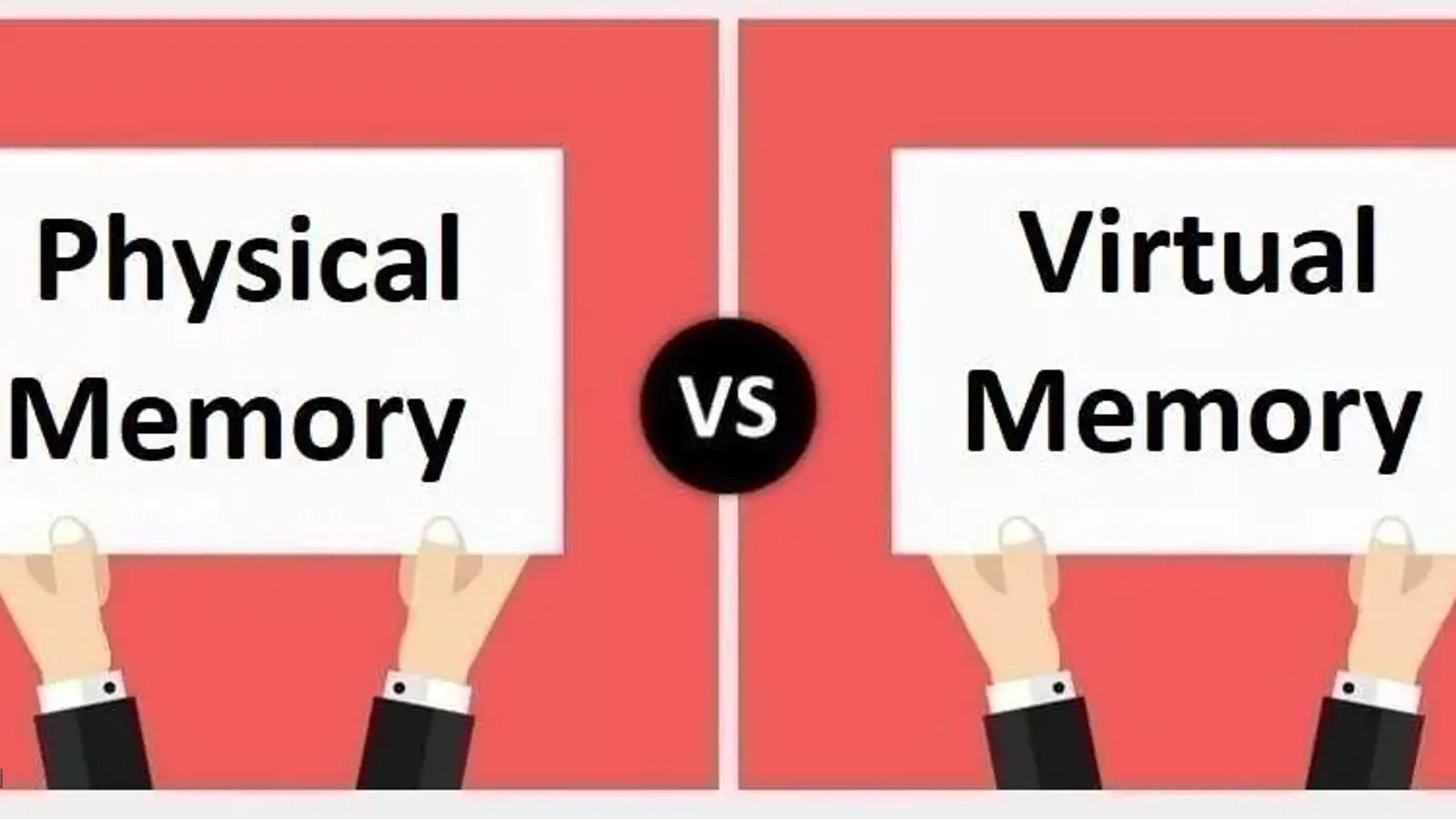 تفاوت حافظه فیزیکی و حافظه مجازی در چیست؟ 