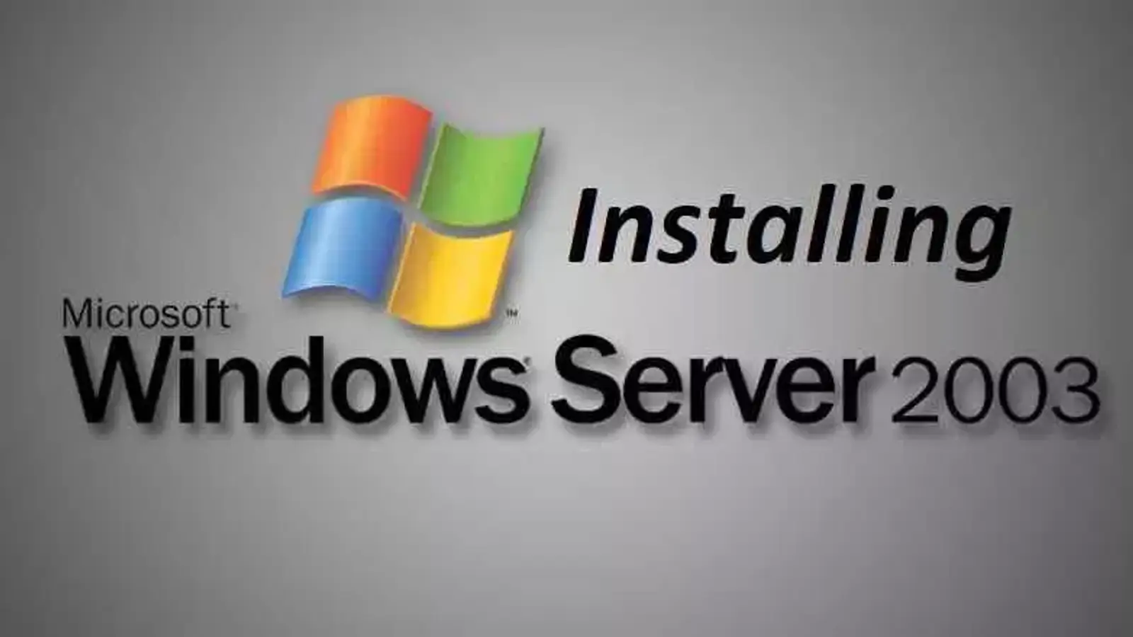 آموزش نصب ویندوز سرور 2003 بصورت گام به گام و تصویری