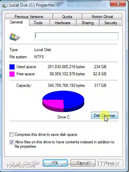 راه های پاک کردن Cache در ویندوز 7