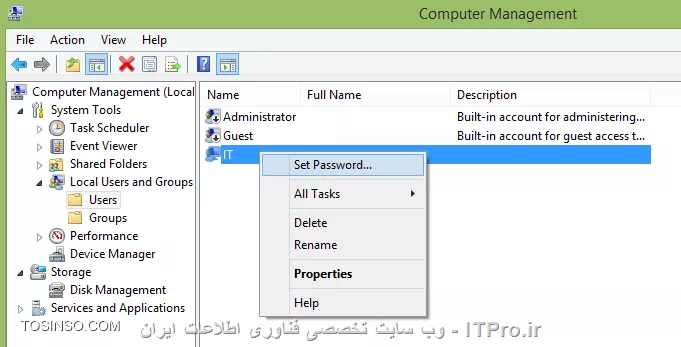 ||http://icdl.tosinso.com/files/get/959964cc-b217-4625-9556-fb9b6dba135b||


اگر به ویندوز لاگین کرده باشید از این قسمت میشه روز رو بدون دونستن رمز قبلی ریست کرد .
