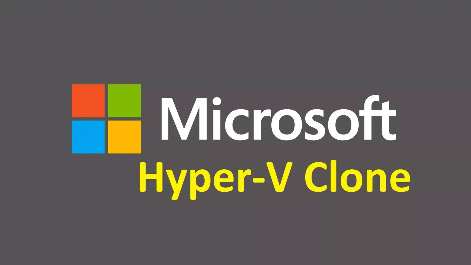 آموزش استفاده از Clone در Hyper-V به زبان ساده 