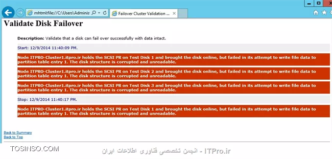 آموزش راه اندای Failover Clustering در ویندوز سرور 2012 و SQL سرور