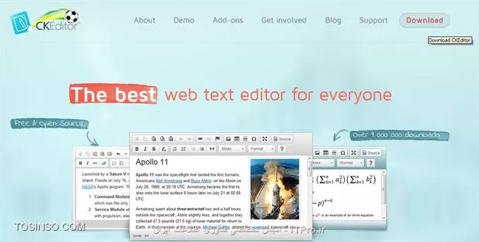 وب سایت توسینسو