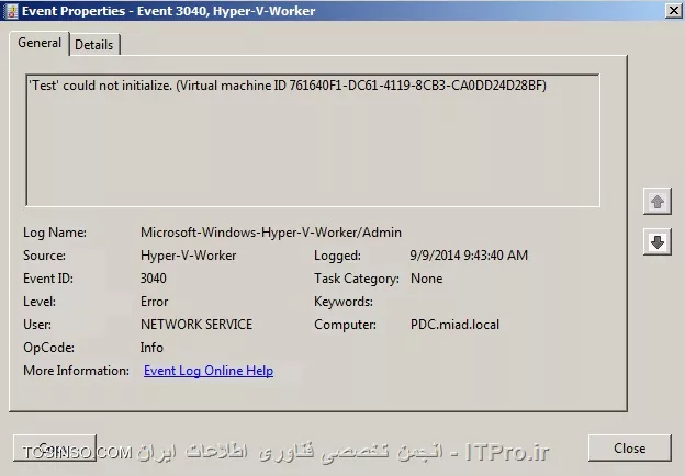 دوست عزیز برای هر بار اجرای ماشین مجازی دو لاگ ثبت میشه به صورت زیر
||http://network.tosinso.com/files/get/96d3e6f9-69a4-47e9-931e-09a01f5efad0||
||http://network.tosinso.com/files/get/46390420-2c04-4612-bf61-c654b79d581a||