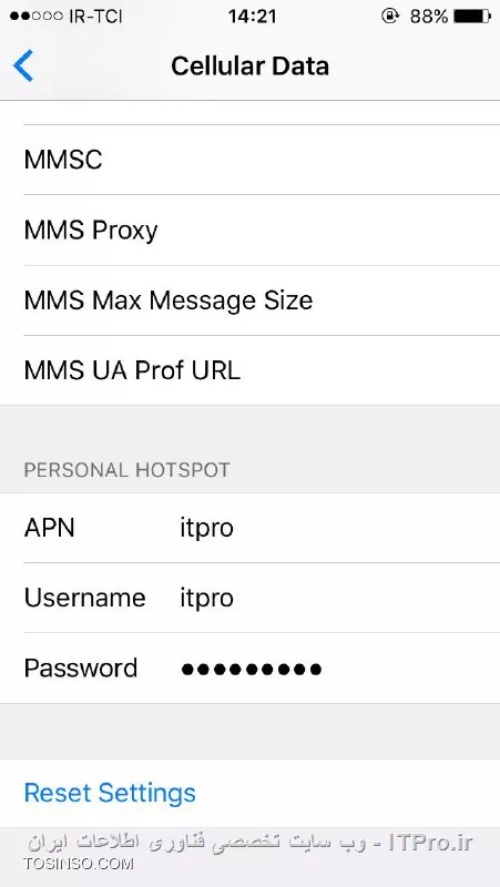 personal hotspot