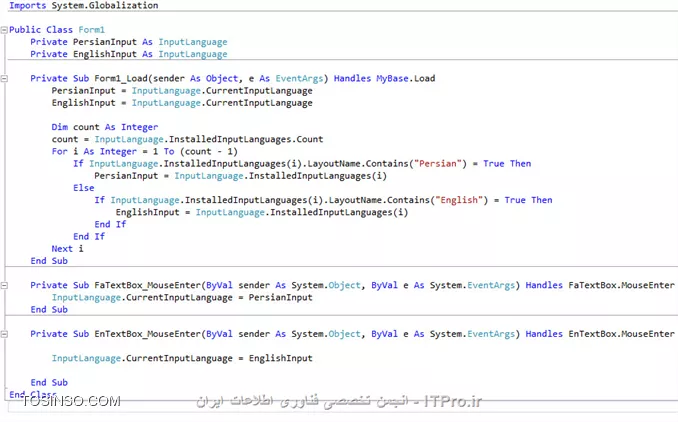 وب سایت توسینسو