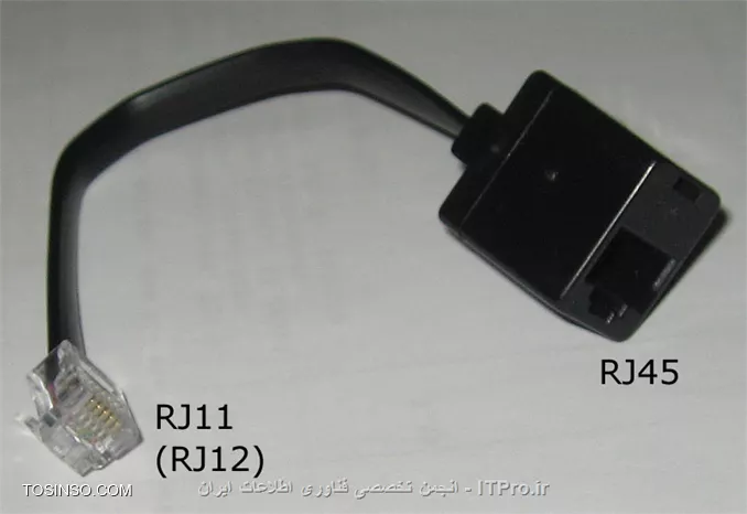 rj45 به rj11