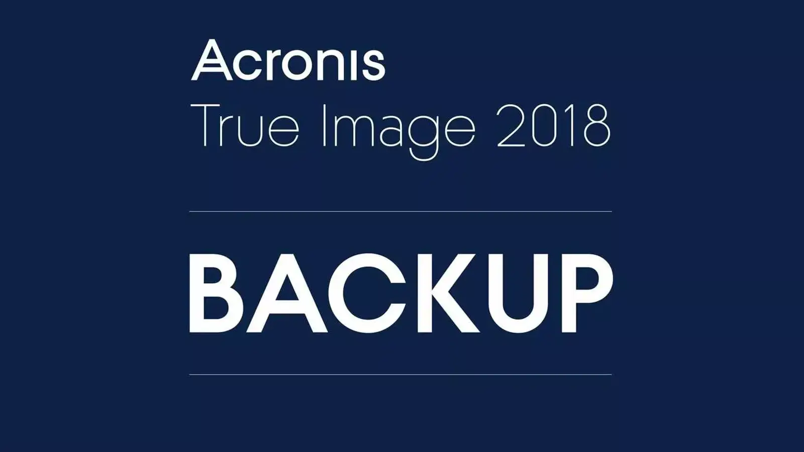 آموزش Backup گیری کامل از ویندوز با استفاده از Acronis True Image
