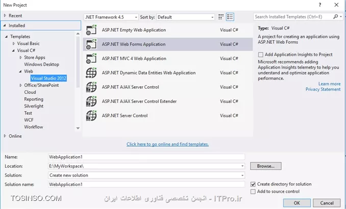 وب سایت توسینسو
