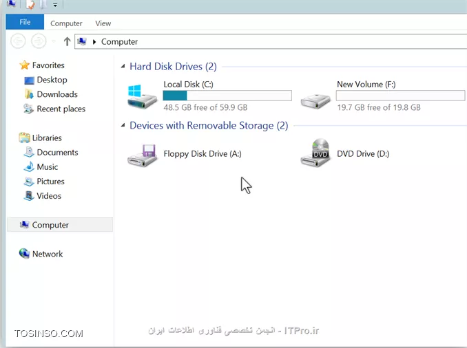 وب سایت توسینسو