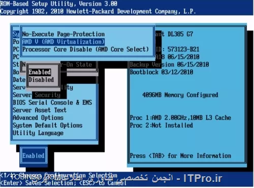از فعال بودن گزینه های زیر در بایوس اطمینان حاصل کنید
Intel VT-x یا AMD-V 
||http://linux.tosinso.com/files/get/cd75dca6-f9fc-47e0-8683-a0ca57461591||
||http://linux.tosinso.com/files/get/9876308e-244f-4789-834f-6edeae3c8f03||

و اینکه ماشین مجازی تون روی 64 بیت ست شده باشه 
||http://linux.tosinso.com/files/get/5a7c86bb-7c1b-4138-8010-8fa524568dc7||
