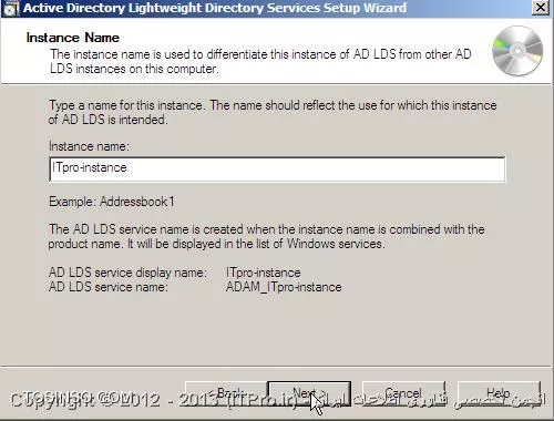 آموزش نصب سرویس Active Directory Lighweight Directory Service یا ADLDS