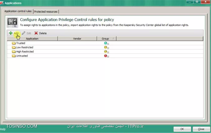 نحوه ی ایجاد پالیسی و انواع آن در کنسول مدیریتی کسپرسکی - بخش اول