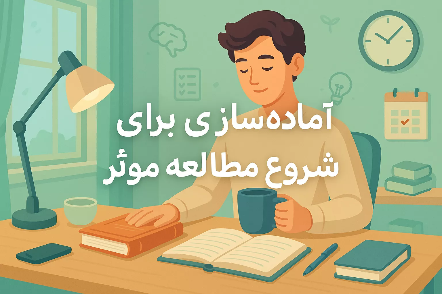آماده سازی شروع مطالعه