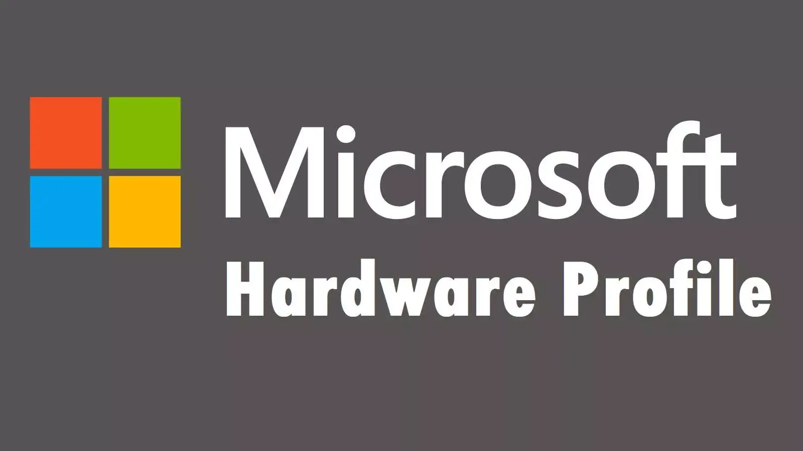 Hardware Profile چیست و آموزش ساخت پروفایل سخت افزاری در ویندوز
