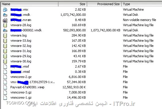 اینم یک عکس از Detastore Browser 