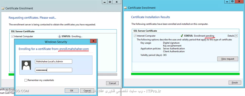 آموزش جامع PKI در مایکروسافت و Active Directory Certificate Services : قسمت پانزدهم ( پایانی )
