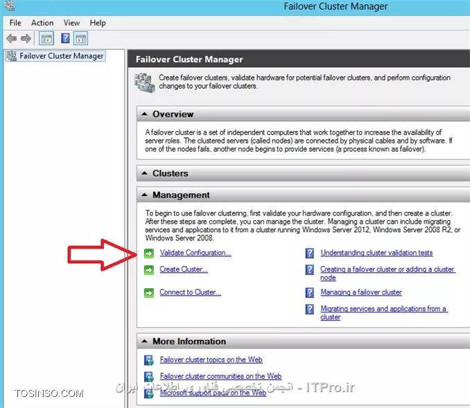 آموزش راه اندای Failover Clustering در ویندوز سرور 2012 و SQL سرور