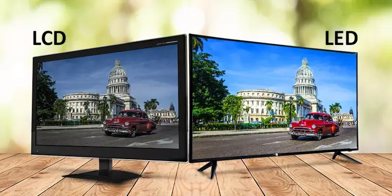 تفاوت LED و LCD در چیست؟ مقایسه تلوزیون های LED و LCD