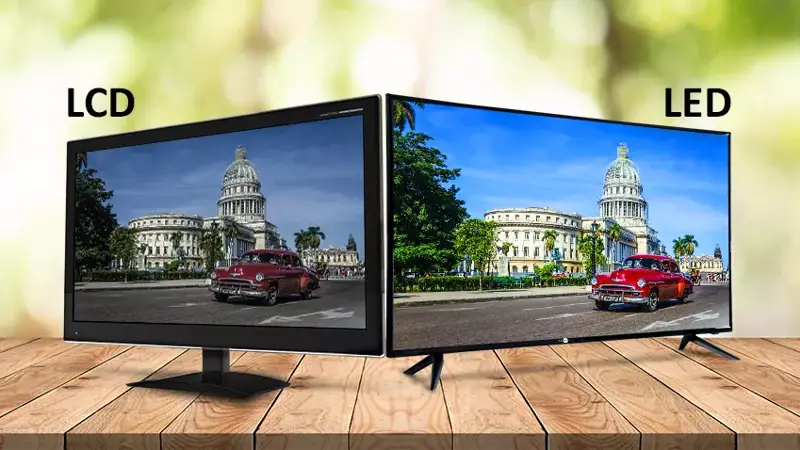 تفاوت LED و LCD در چیست؟ مقایسه تلوزیون های LED و LCD