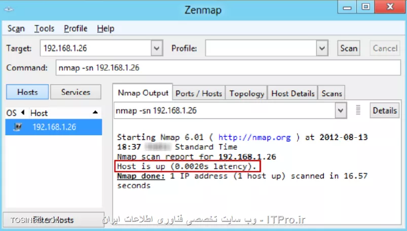 ICMP Echo Scan چیست