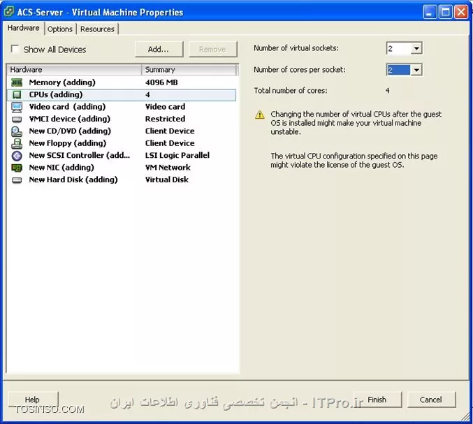 وب سایت توسینسو