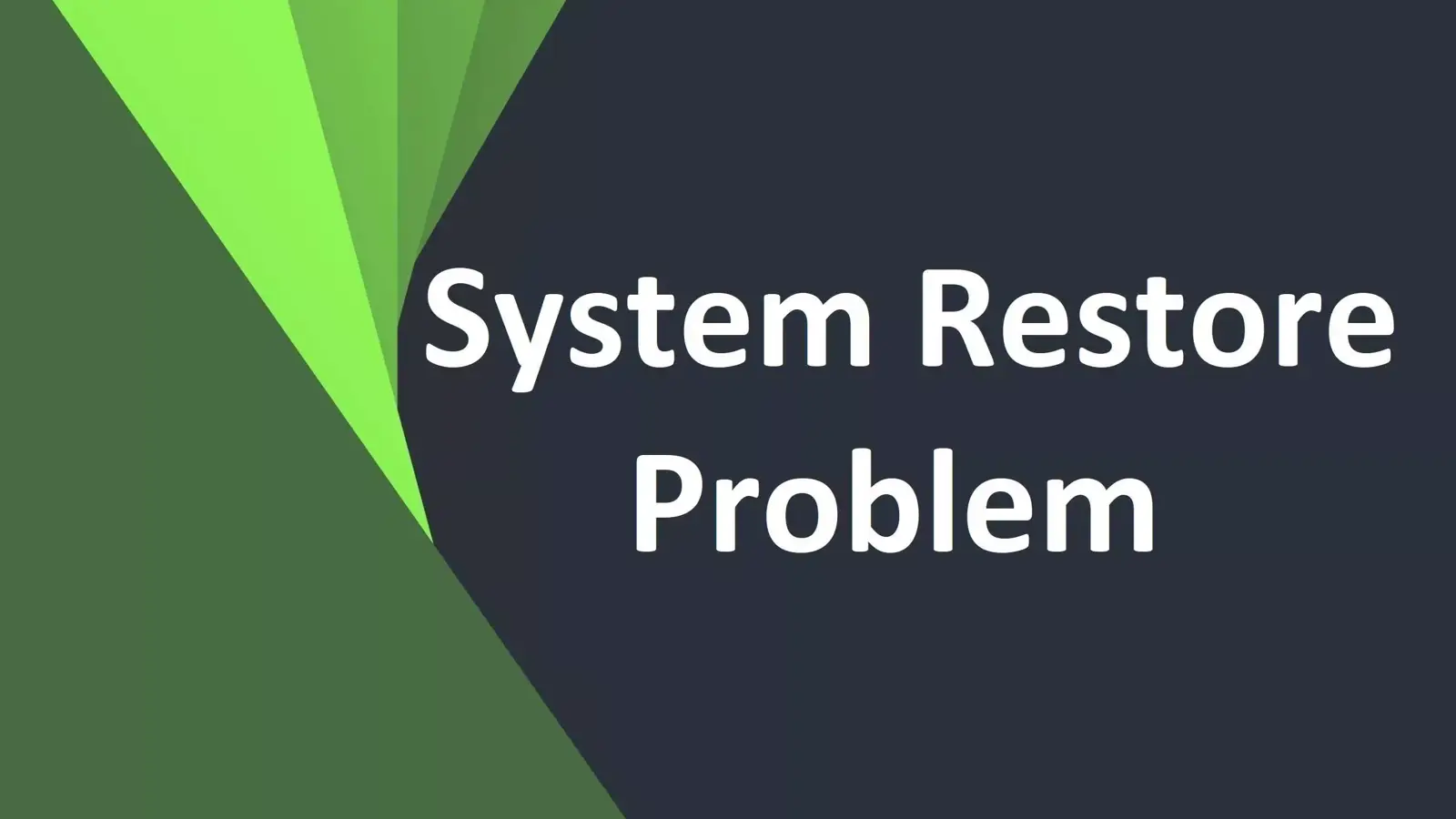آموزش 3 روش حل خطای 0x800700B7 در System Restore