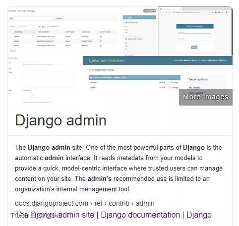 Django admin