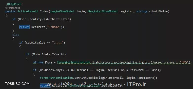 وب سایت توسینسو