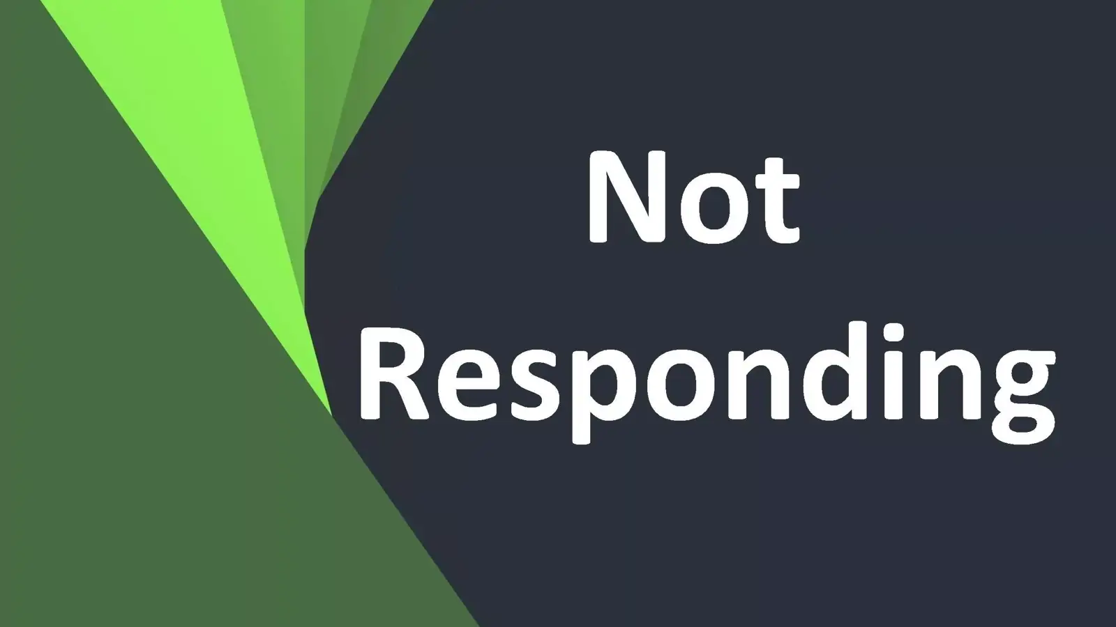 چرا یک برنامه Not Responding می شود؟ به زبان بسیار ساده