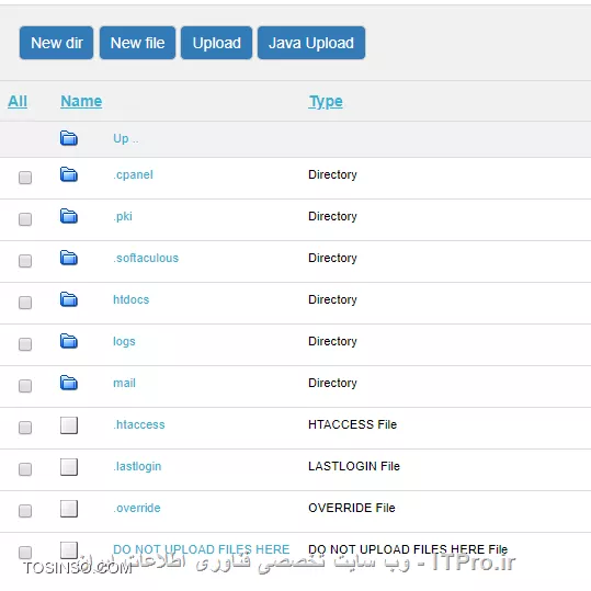 سلام وقت بخیر 

هنگام نصب پلاگین وردپرس روی هاست ، بایستی تو فایل منیجر درون پوشه Public_html آپ بشه و بعدش مراحل دیگه ...
ولی اگه تو هاست پوشه Public_html وجود نداشته باشه چطور ؟ کلا این پوشه نیست ! چه راهکاری باید داشته باشم ؟ 

<center>
||https://tosinso.com/files/get/9e1097d1-d73e-4dfe-a382-ad926943424d||
<center>

#ممنون