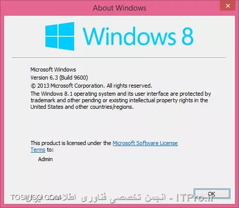 یادمه که در هنگام نصب ویندوز ،Professional یا Enterprise رو انتخاب نکردم،به احتمال خیلی زیاد نسخه Home Edition رو نصب کردم اما با توجه به این عکس ورژن رو نوشته 3.6 آیا منظور همون Home Edition هست؟اگر اینطوره حتما نسخه pro رو نصب میکنم چون شنیده بودم که نسخه Home Edition خیلی محدودیت ها داره اما تاحالا به مشکلی بر نخورده بودم!
||http://programming.tosinso.com/files/get/9e293f02-4c8a-4216-a5f5-4b512dfffa4b||