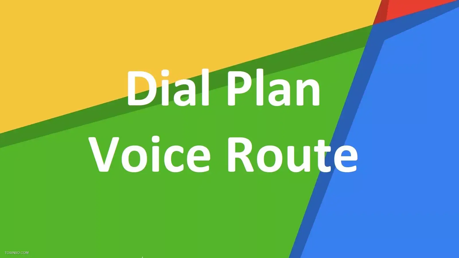 تفاوت Dial Plan و Voice Route در چیست؟