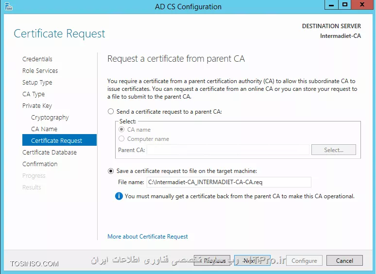 آموزش جامع PKI در مایکروسافت و Active Directory Certificate Services : قسمت دهم