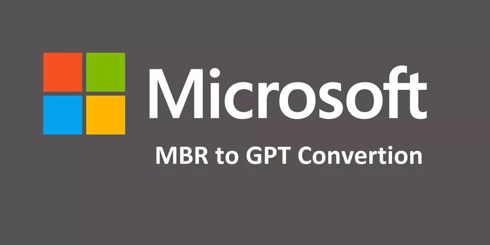  تبدیل MBR به GPT 