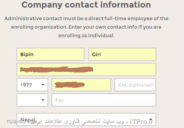 وب سایت توسینسو