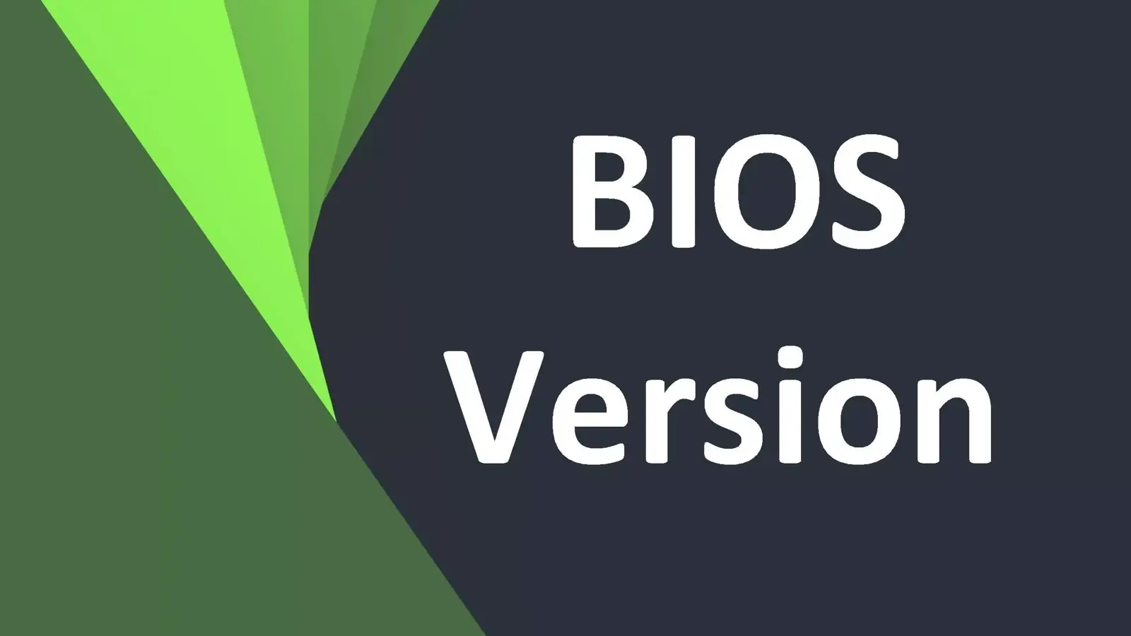 4 روش پیدا کردن نسخه بایوس (Bios)