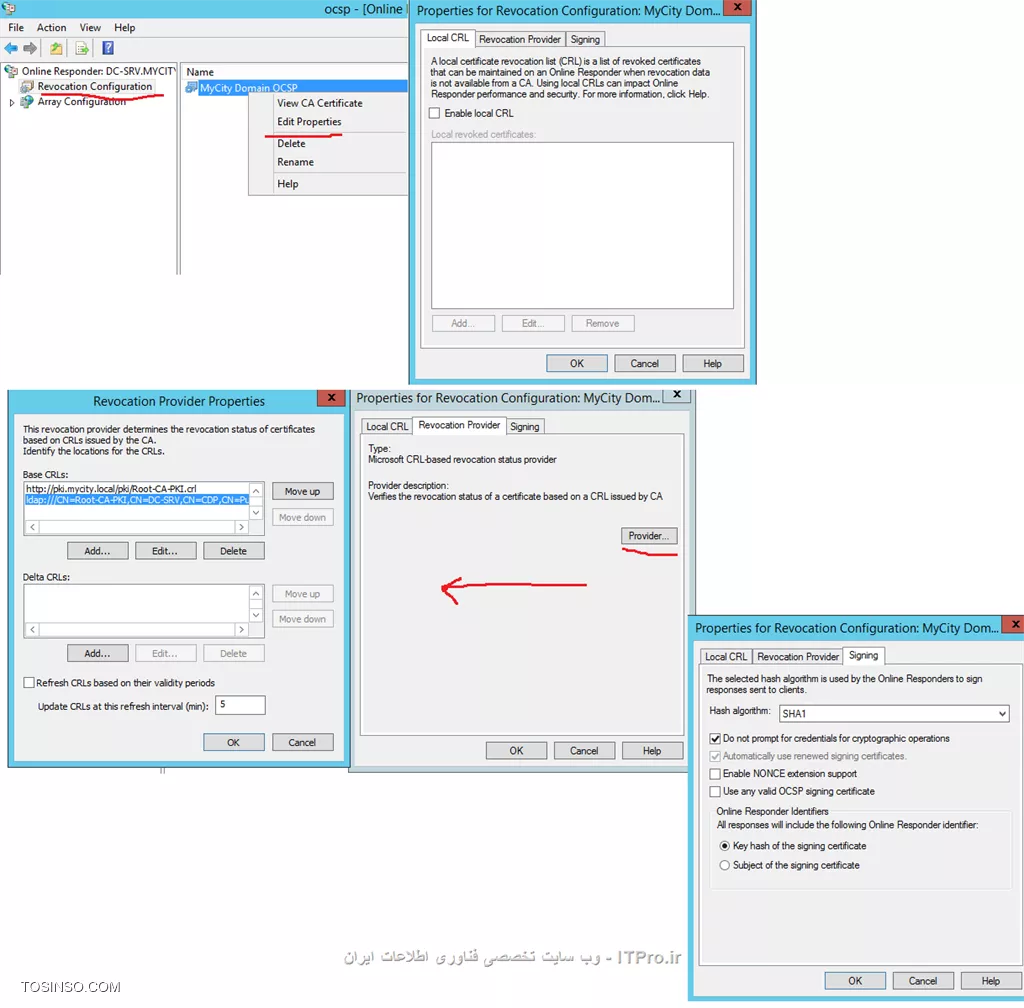 آموزش جامع PKI در مایکروسافت و Active Directory Certificate Services : قسمت چهارم
