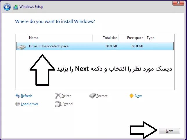 آموزش گام به گام نصب ویندوز 10 