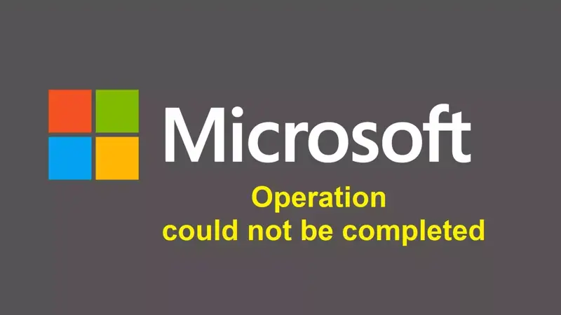حل خطای Operation could not be completed کد 0x00000709 در پرینتر 