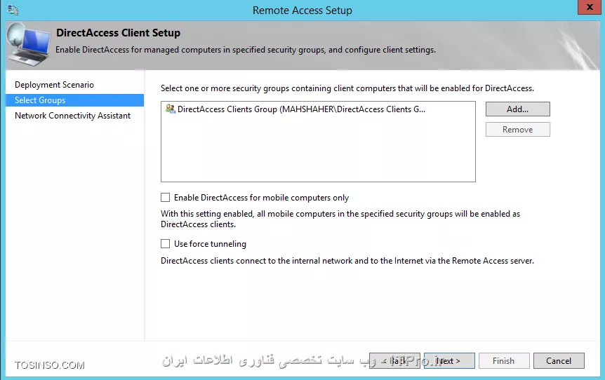 وب سایت توسینسو