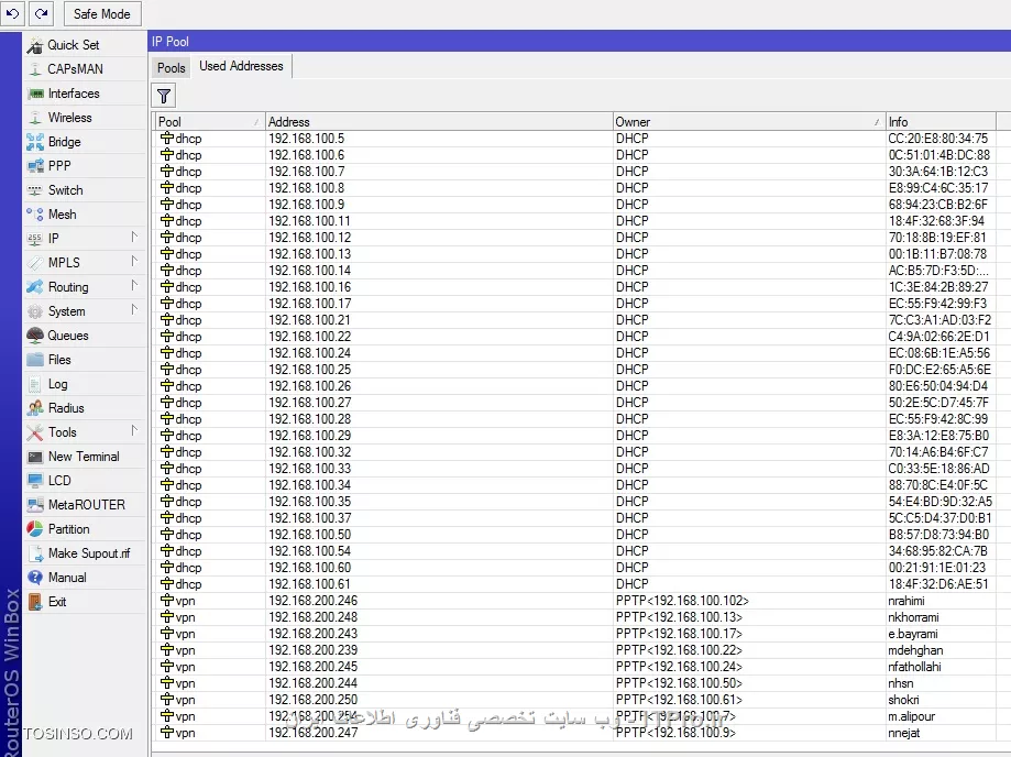 این شکل ها هم محتویات   IP>POOL هستن.
||IP POOL::http://network.tosinso.com/files/get/41772fa3-93cc-4511-aa37-f2d87af84624||
||http://network.tosinso.com/files/get/a379610c-dc69-4010-9887-718a182e2d38||