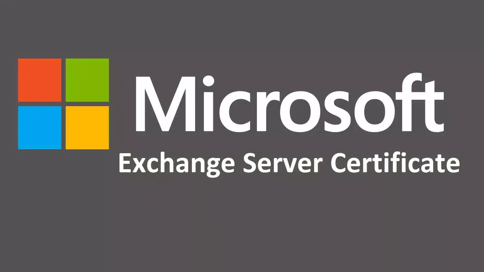 آموزش تنظیمات Certificate برای اکسچنج سرور (Excange Server)