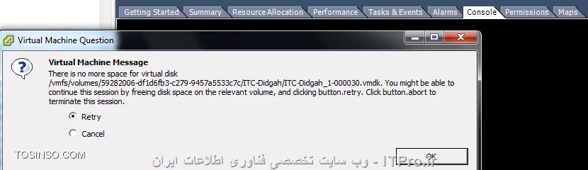 vsphere-error-after-firstrun