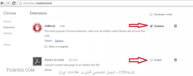 وب سایت توسینسو