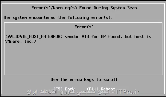 سلام
دوستان من میخواستم روی Vmware Workstation یک ESXi نصب کنم اما متاسفانه با مشکل زیر مواجه میشم
||http://tosinso.com/files/get/a4744cbe-e36a-4d5a-8a67-3492ec2fbbcf||
در تنظیمات هارد باید هارد مجازی با پسوند VMFS بسازم که من متاسفانه نمیدونم چطور باید بسازم
کمک میخوام؟