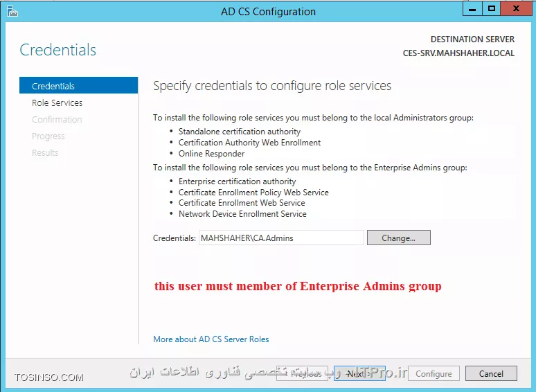 آموزش جامع PKI در مایکروسافت و Active Directory Certificate Services : قسمت پانزدهم ( پایانی )